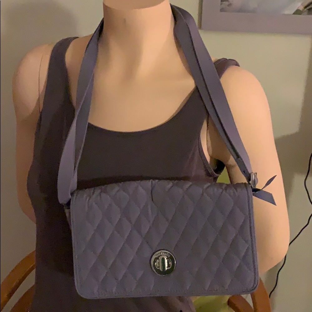 Vera Bradley crossbody Gray